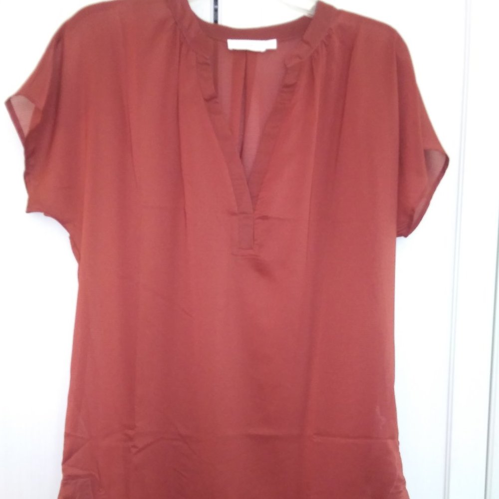 Brand new Lush sheer blouse